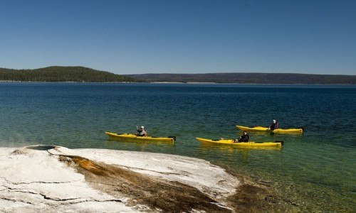 Full Day Yellowstone Lake Kayaking Trip