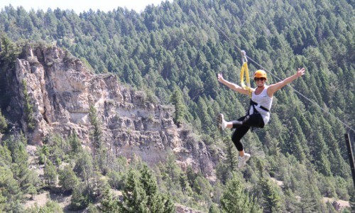 Classic Zipline Tour in Big Sky, Montana